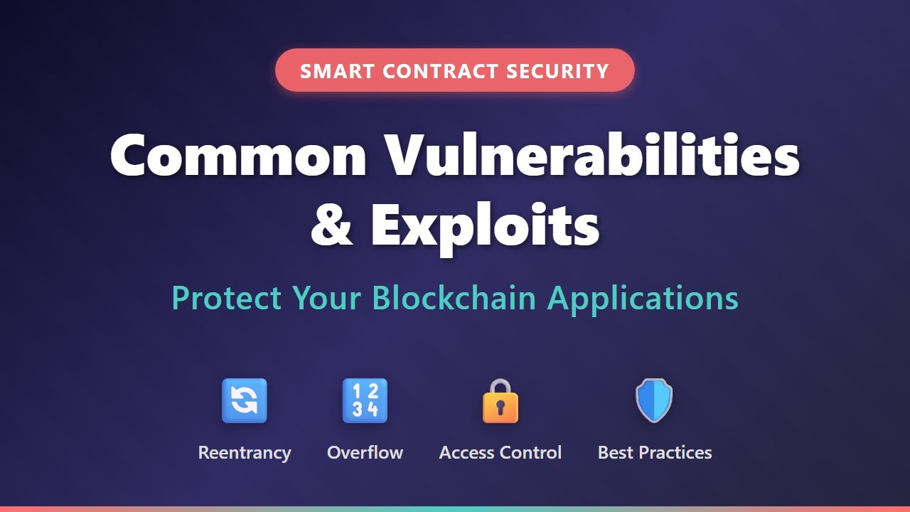 Smart Contract Vulnerabilities: Common Exploits & Security Best Practices
