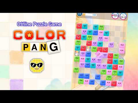 Color Pang: Simple Tile Puzzle Video