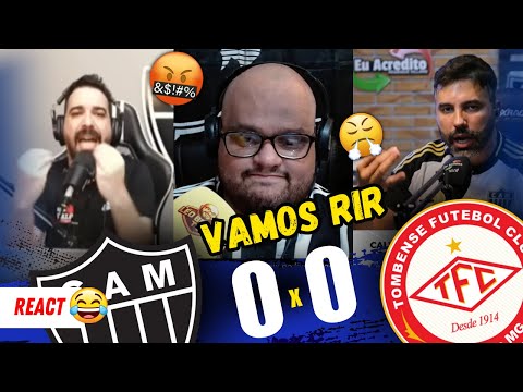 Reactions of frustrated Atlético fans - Atlético 0x0 Tombense | Football Reactions