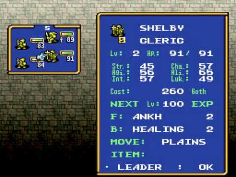 Let's Play Ogre Battle - Part 2: Warren