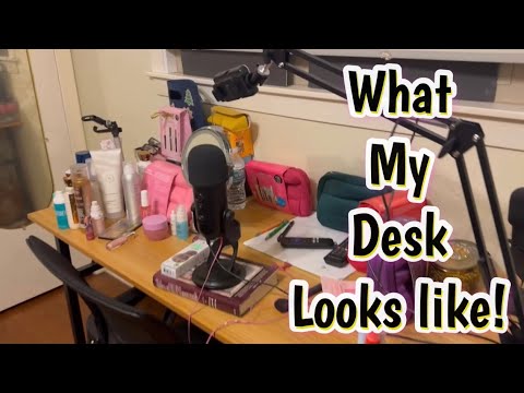 ASMR Room Tour | Let’s see what is on my desk together 🫠🥰