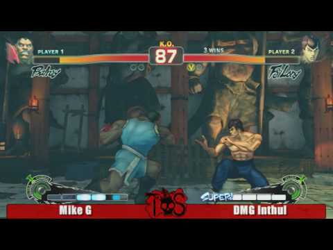 Road to Evo 2 SF4 Singles: Mike G. vs DMG Inthul