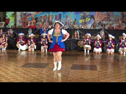 Funkenmariechen - Anaheim KG - Sacha Duigou - GAMGA Gala 2018