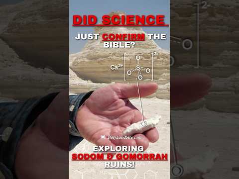 Did Science Just  Confirm the Bible? Exploring Sodom & Gomorrah Ruins! #holylanduncovered #history