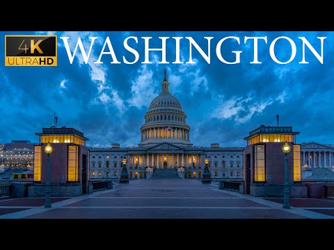 Washington DC  4K Cinematic Video | Cinematic Travel Film