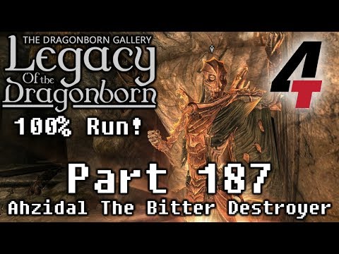 Legacy of the Dragonborn (Dragonborn Gallery) - Part 187: Ahzidal The Bitter Destroyer