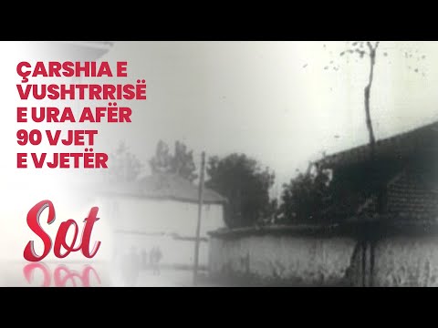 Çarshia e Vushtrrisë e ura afër 90 vjet e vjetër 17 03 2021