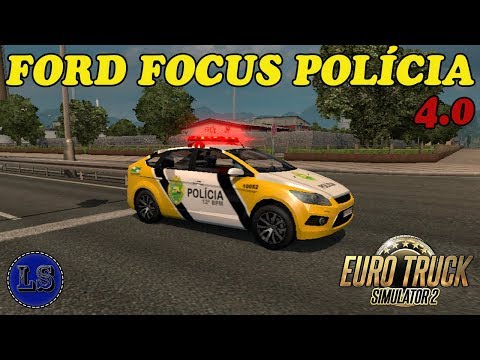 FORD FOCUS DA POLÍCIA PARA ETS2 1.28
