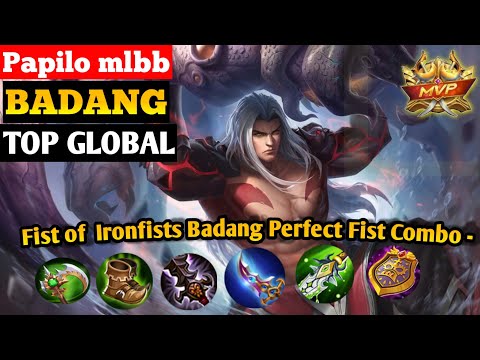 Fist of Zen Badang Perfect Fist Combo - Top Global Badang-papilo mlbb