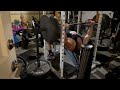 Ultra Conjugate Bench 607 lbs reverse band eccentric phase to insane speed dynamic voluminous reps