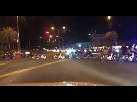 Berigak!! Pelapis² mat rempit 😂 Kena gelek muto berjemaah!