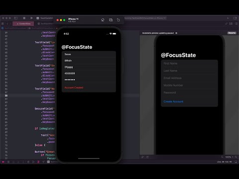TextField with @FocusState SwiftUI