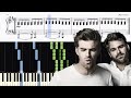 The Chainsmokers Coldplay Something Just Like This Piano Tutorial SHEETS