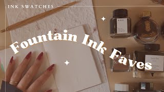 My favorite fountain pen inks — the ones I reach for every single day