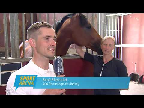 Münchens Galoppertrainerin Sarah Steinberg und Jockey Rene Piechulek feiern Erfolge in der wieder g