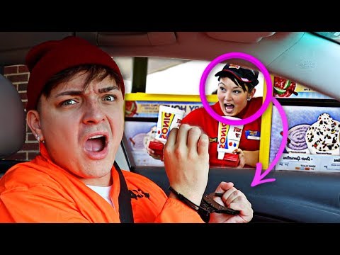 Prisoner Drive Thru Prank!