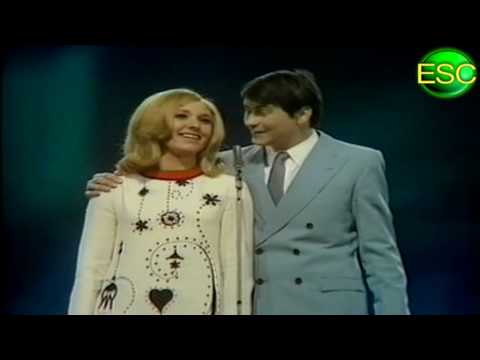 ESC 1968 05 - Luxembourg - Chris Baldo & Sophie Garel - Nous Vivrons D'Amour