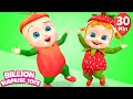 Little Strawberry Song - BillionSurpriseToys Nursery Rhymes, Kids Songs