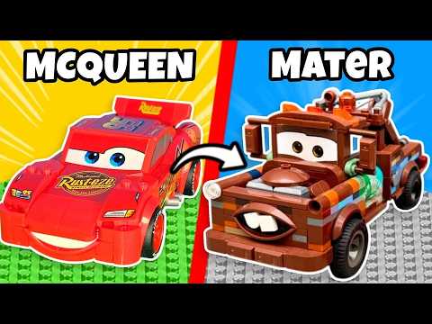 Unboxing EVERY DISNEY CARS Character in LEGO...