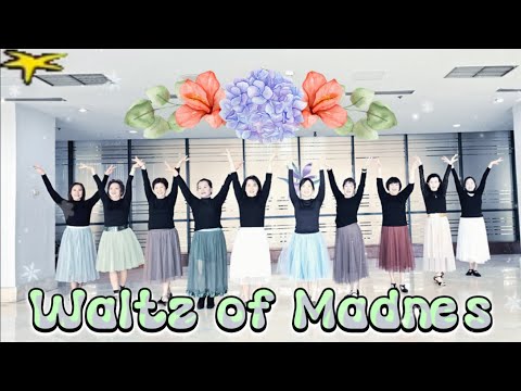 Waltz of Madness Line Dance Choreographed by Cindy (KOR) & BeBe (KOR)
