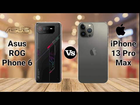 Asus ROG Phone 6 Vs iPhone 13 Pro Max | Full Comparison | SB Tech