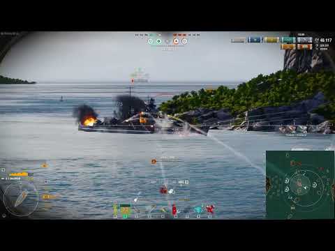 вот так выглядит 0,9 секунд перезарядка ГК на ШЕРМАНЕ