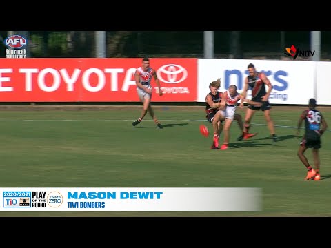 Round 5 - 2020/21 TIO NTFL Play of the Round: Mason Dewit