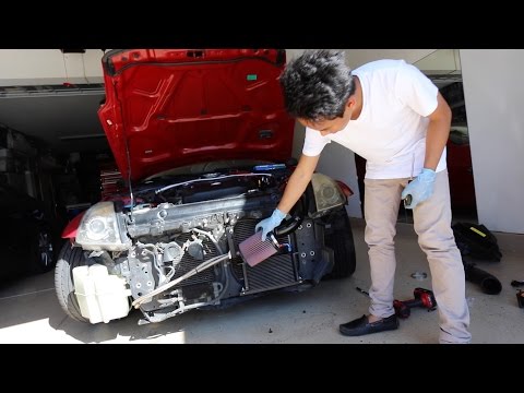 Cold Air Intake Install - Nissan 350z