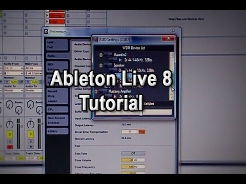Ableton Live 8 Beginner Basics Tutorial