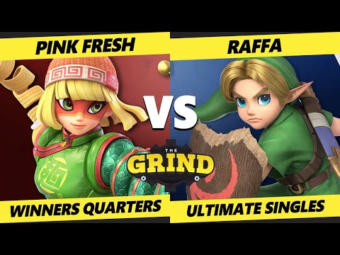 The Grind 198 Winners Quarters - Pink Fresh (Min Min) Vs. Raffa (Young Link) Smash Ultimate - SSBU