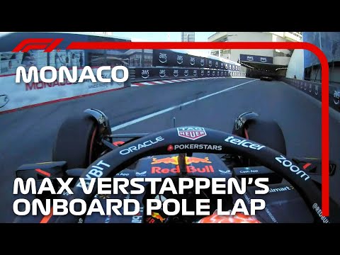 F1 第7戦モナコGP マックス・フェルスタッペンの予選オンボード映像