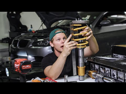 THE E92 M3 GETS BRAND NEW SUSPENSION! | OHLINS ROAD AND TRACK INSTALL