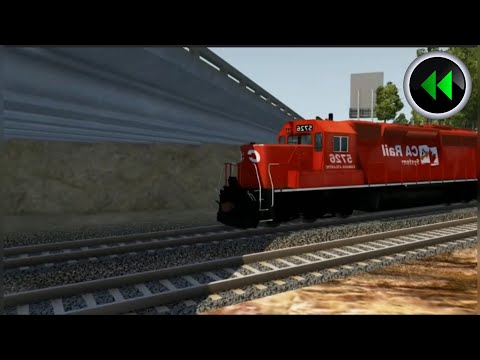 Reverse Trains vs Bridges - BeamNG Drive