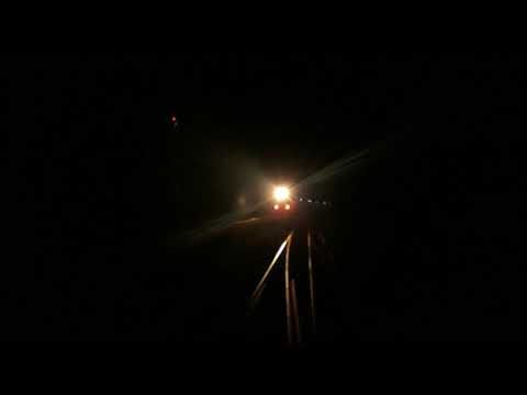 Night View || Intercity Train Panchagarh Passing at Raninagar Railway station
