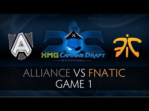 Alliance vs Fnatic Game 1 - XMG Captains Draft Invitational - SUNSfan & syndereN