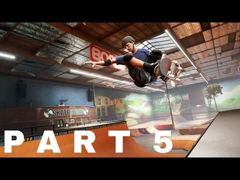 TONY HAWK PRO SKATER 1+2 Gameplay Walkthrough Part 5- VENICE BEACH  (THPS1+2)