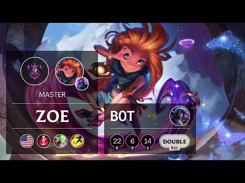 Zoe Bot vs Kai'Sa - NA Master Patch 9.8