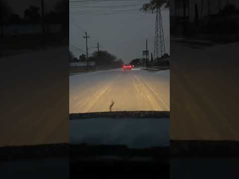 Snow storm in Houston, Tx  February 15, 2021
