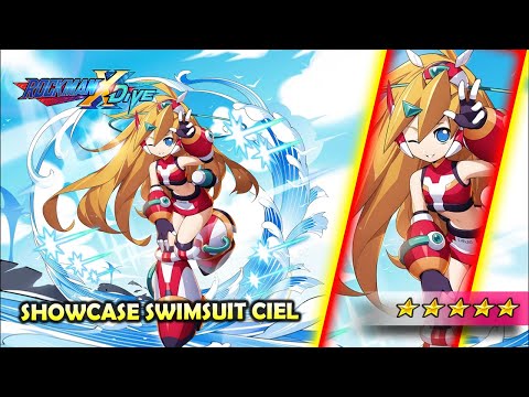 Megaman X Dive | Showcase Swimsuit Ciel 5*