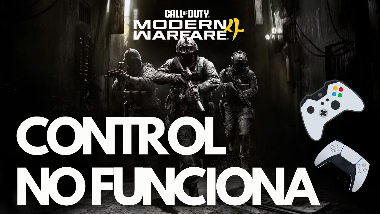 Call of Duty Modern Warfare 4: Control o Mando No Funciona/No Detectado PC Solucion