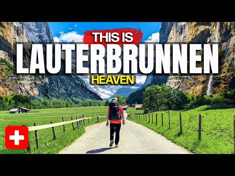 SWITZERLAND 🇨🇭 PARADISE ON EARTH (Lauterbrunnen Valley)