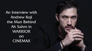 Andrew Koji Interview About Warrior (2019) on Martial Arts Entertainment video