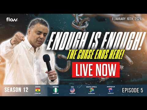 FLOW PRAYER MEETING S12 • E05 || ENOUGH IS ENOUGH! ! THE CURSE ENDS HERE || TUES 10 FEB 2026