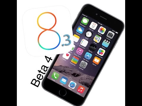 ios 8.3 beta 4