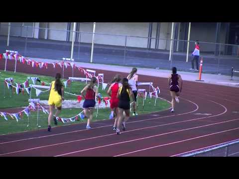2013 San Rafael Twilight Relays Girls 4000m Distance Medley Heat 2