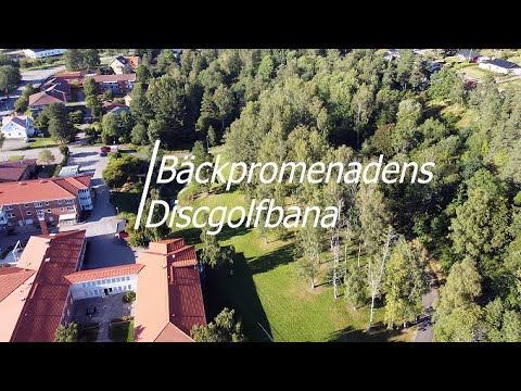 Bäckpromenadens Discgolfbana / Molkom - Flyover