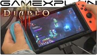 Diablo III Eternal Collection - Nintendo Switch Undocked Gameplay (Gamescom 2018)