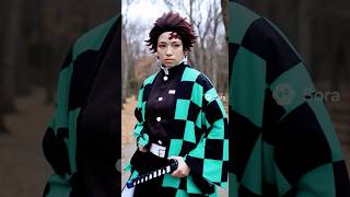 竈門炭治郎 冨岡義勇 稽古 水の呼吸 殺陣 AI コスプレ #ai #sora2 #demonslayer #tanjiro #tomiokagiyuu #kimetsunoyaiba