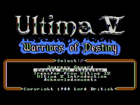 Ultima V : Warriors of Destiny Atari