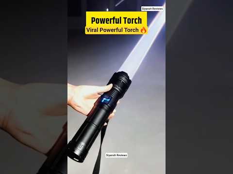 Viral Powerful Torch 🔥 #Torch #homedecor #gadgets #viral #shortsfeed #shorts #torchlight